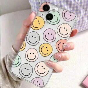 ⚠️Clearance iPhone 14 Pro/Pro Max Colorful Smiley Faces Phone Case SAU